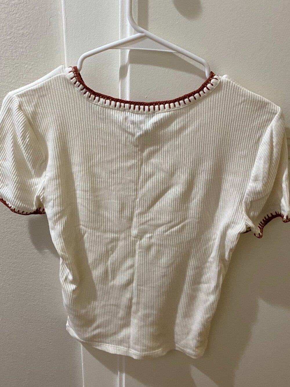 JCREW Ribbed Tee - Picture 3 of 3
